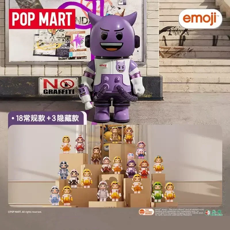 POP MART MEGA SPACE MOLLY X Emoji Series Blind Box - Image 2