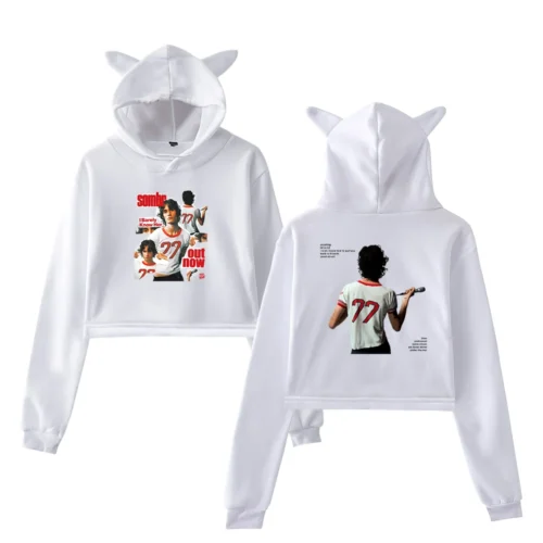 Sombr Cropped Hoodie #1