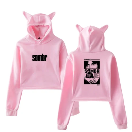 Sombr Cropped Hoodie #2