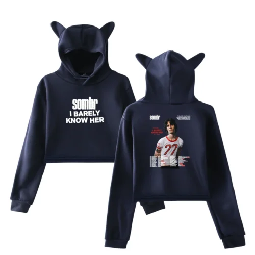 Sombr Cropped Hoodie #3