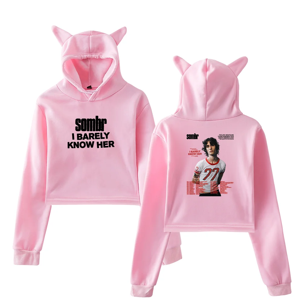 Sombr Cropped Hoodie #3 - Image 5