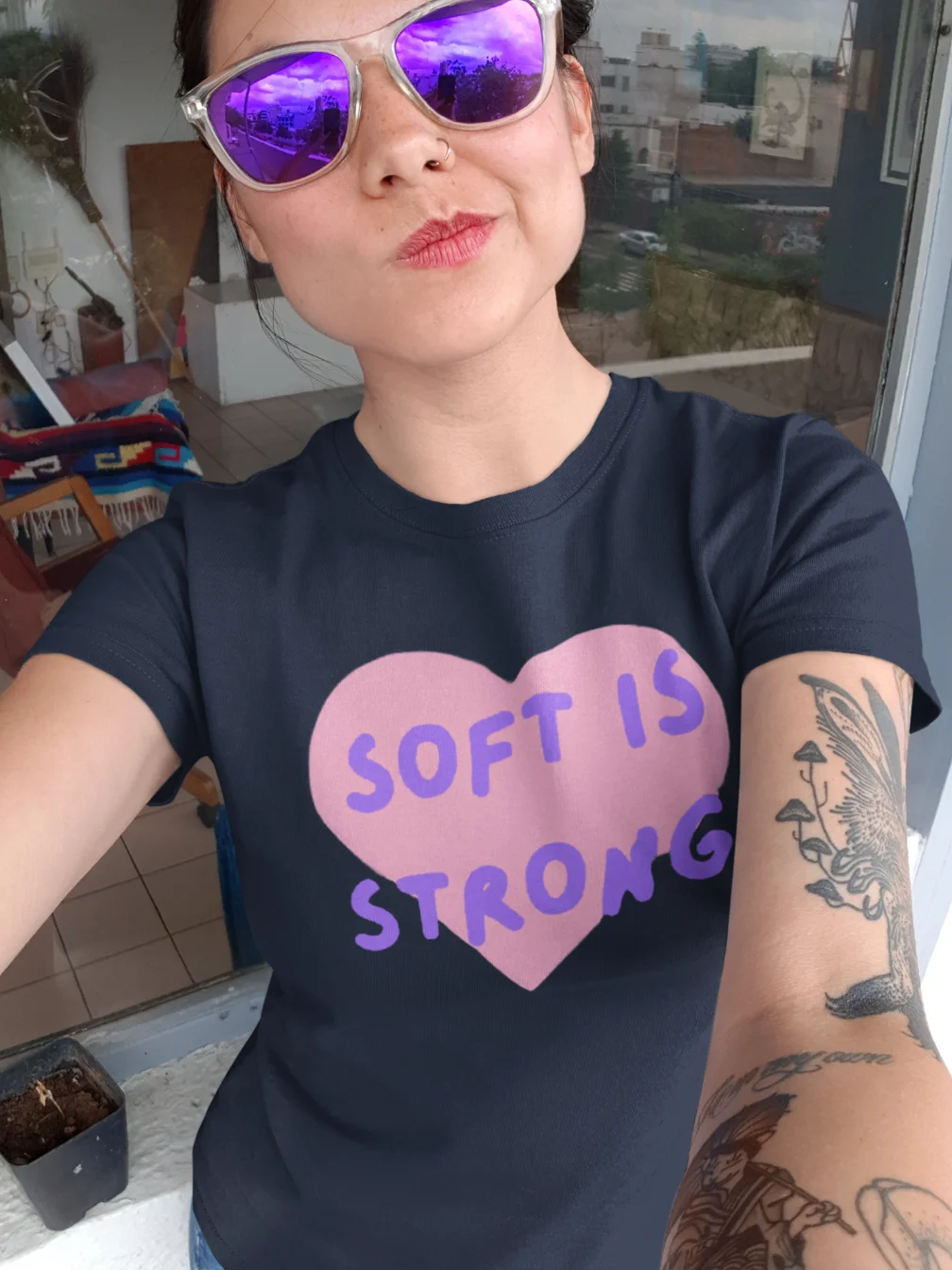Katseye Soft is Strong T-Shirt - Image 2