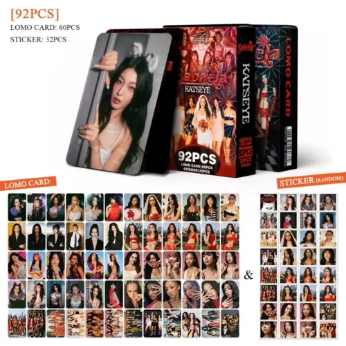 Lomo cards + Stickers set of 92pcs