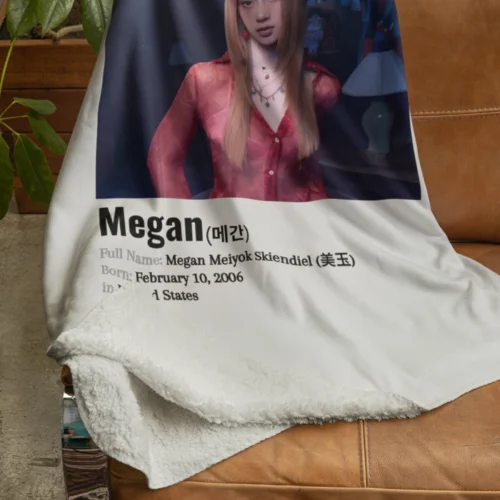 Katseye Megan Blanket #2