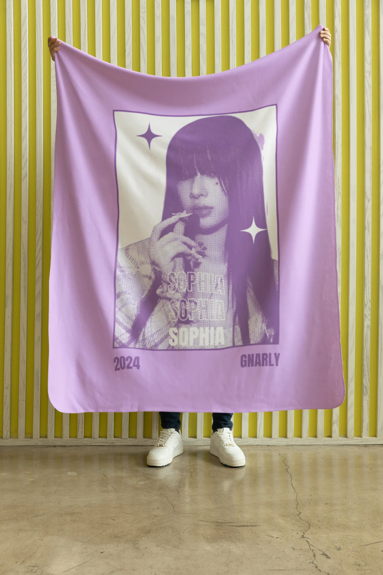 Katseye Sophia Blanket #1