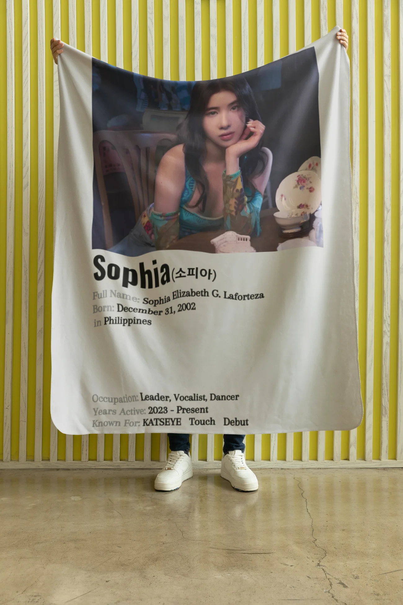 Katseye Sophia Blanket #2 - Image 2