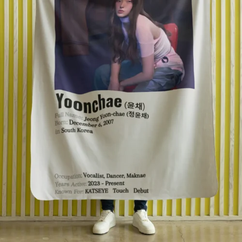 Katseye Yoonchae Blanket #1